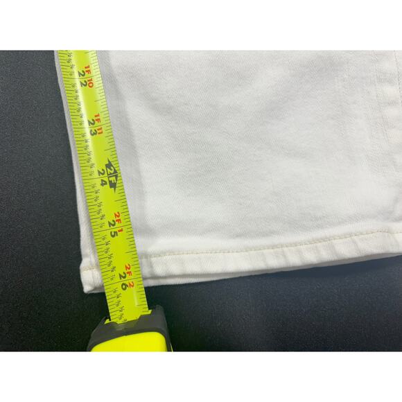 Madewell NWT Classic Straight Cropped Jeans in Tile White Size‎ 31 MSRP $128 - Picture 6 of 7